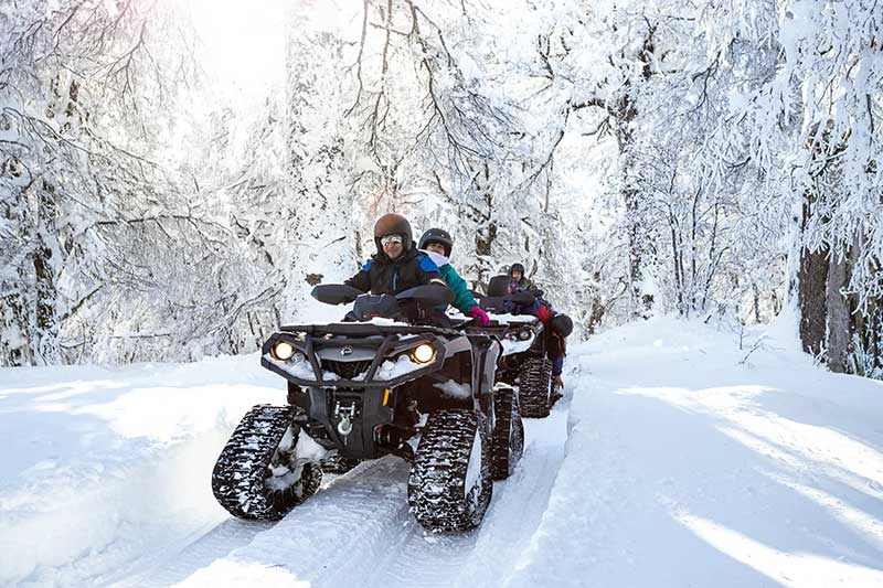 Quadriciclo na Neve